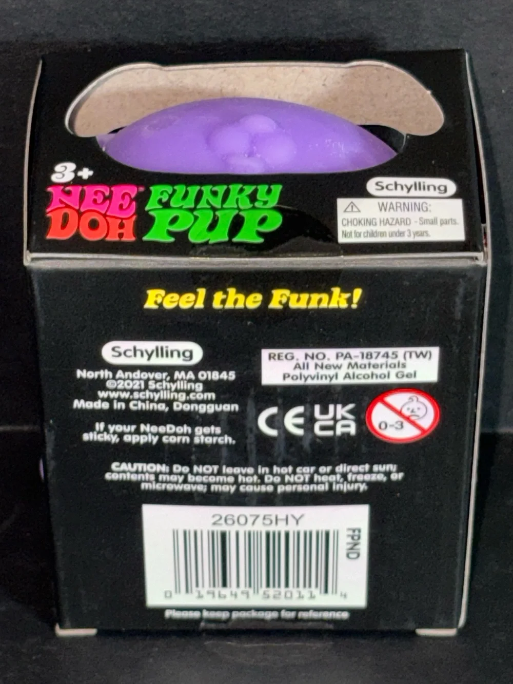 Needoh Funky Pup Purple